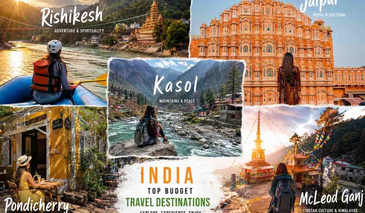 Budget Travel India destinations featuring mountains, beaches, backpackers and affordable travel experiences