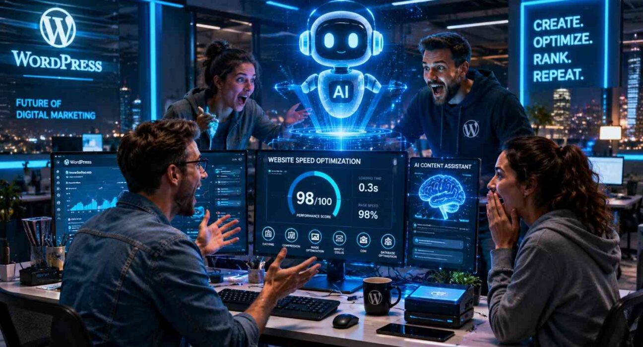 WordPress latest update 2026 with AI features and website performance improvements