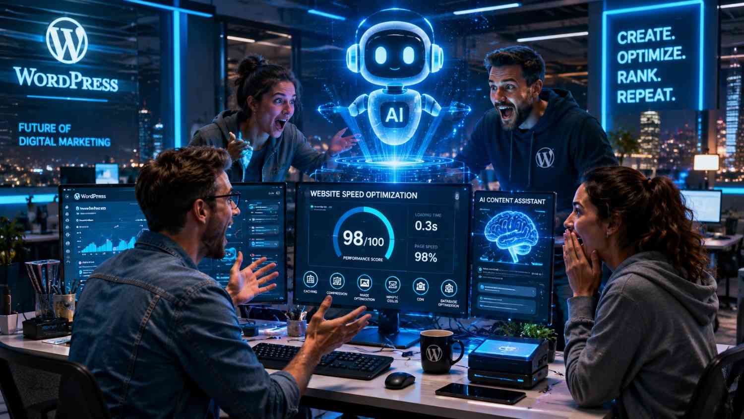 WordPress latest update 2026 with AI features and website performance improvements
