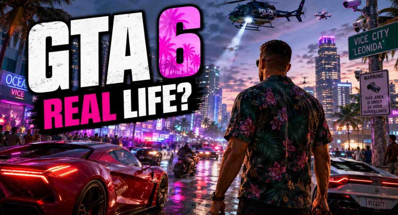 Socho agar GTA 6 real life ban jaye toh kya hoga? Halanki yeh sirf ek game hai, lekin agar yeh sach mein badal gaya, toh hamari daily life, crime, aur technology par iska bohot bada impact padega.